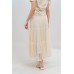High Elastic Waist Ruffles Skirt